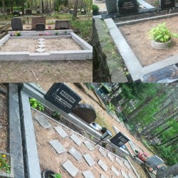 (Таллинские кладбище) на 5 мест Чистка оградок