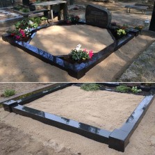 Гранитная ограда - Ограды для могил | Памятники | плитки