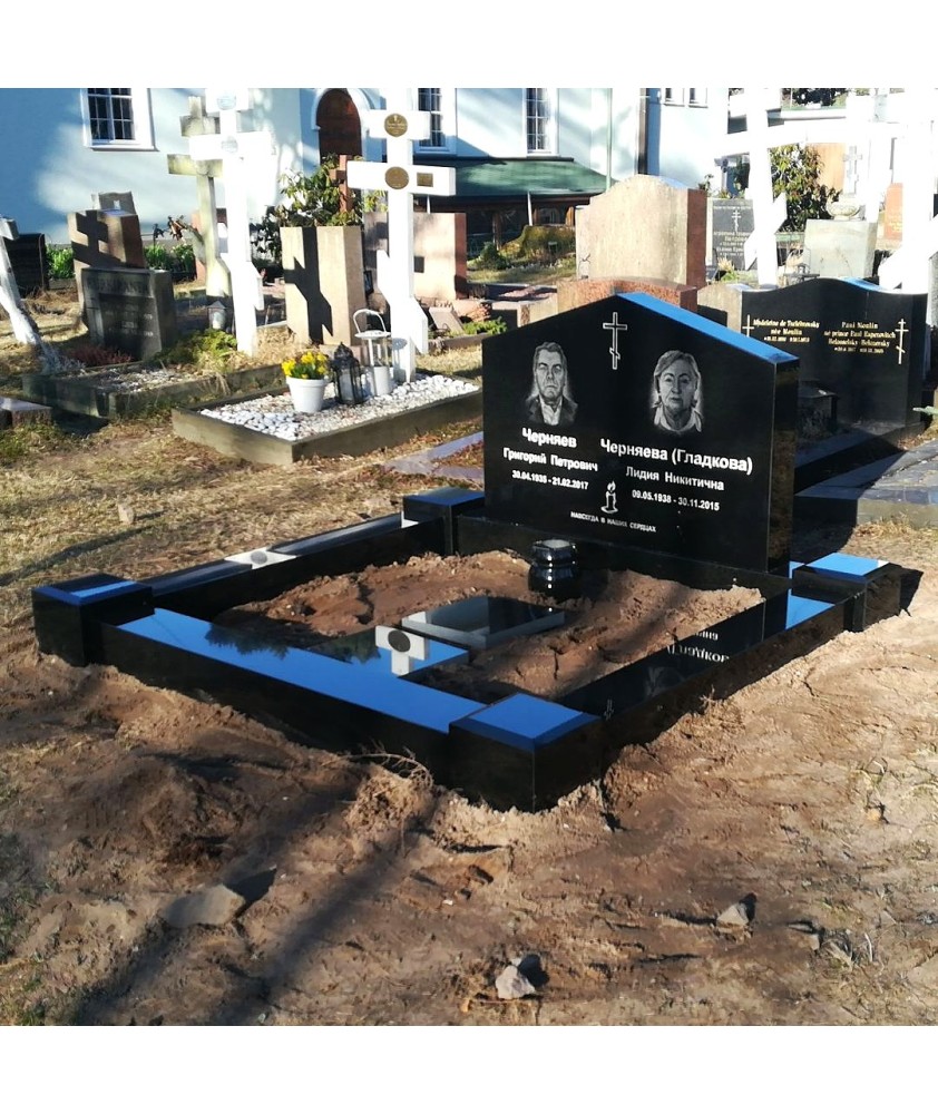 Urn Graniidist hauapiire - Hauapiirded