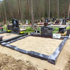 Цены и изготовление гранитных оград для могил