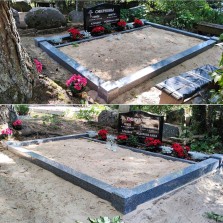 Гранитная оградa - Памятники | Надгробные плитки