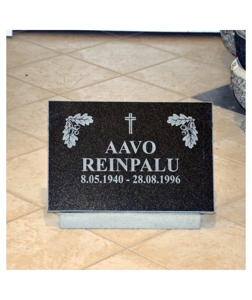 (50x30cm) Надгробная плитка