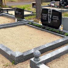 Graniidist hauapiirded - Hauapiirded | Hauakivid | Hauaplaadid