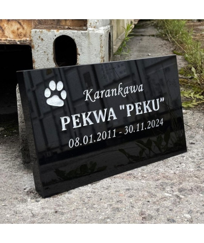Надгробная плитка питомца - Mahla 64, Männiku, Tallinn Надгробная плитка питомца - Mahla 64, Männiku, Tallinn