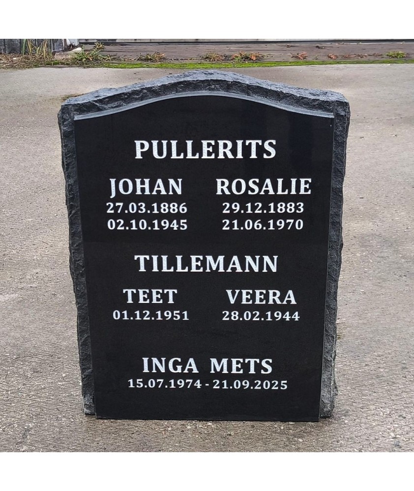 Hauakivi ja hauapiirded - Tallinnas ja üle Eesti