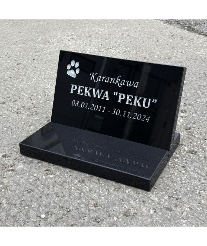 Надгробная плиткас гранитным основанием | Махла 64, Мяннику