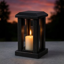 Гранитный могильный фонарь