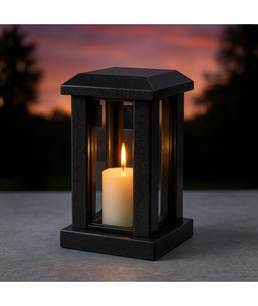 Гранитный могильный фонарь