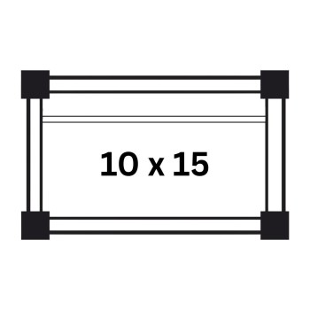 10x15cm ограды