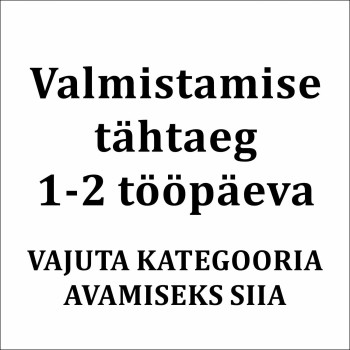 Valmistamine 1-2 tööpäeva